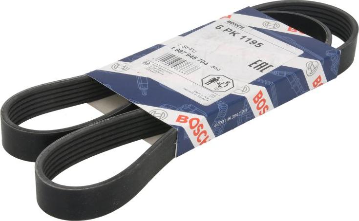 BOSCH 1 987 945 704 - V-Ribbed Belt car-mod.net