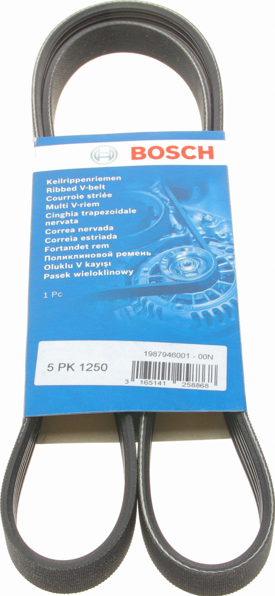 BOSCH 1 987 946 001 - V-Ribbed Belt car-mod.net