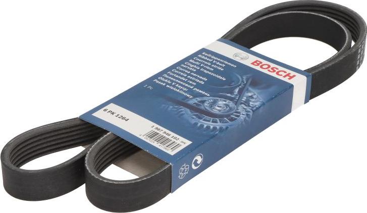 BOSCH 1 987 946 102 - V-Ribbed Belt car-mod.net