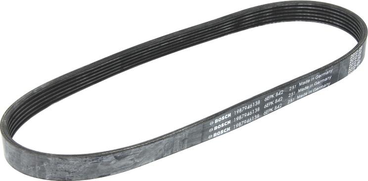 BOSCH 1 987 946 138 - V-Ribbed Belt car-mod.net