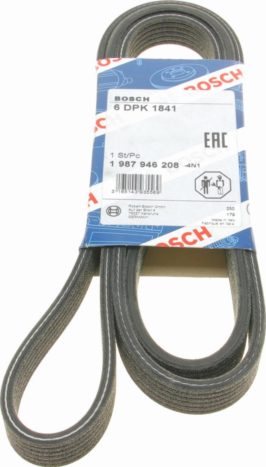 BOSCH 1 987 946 208 - V-Ribbed Belt car-mod.net
