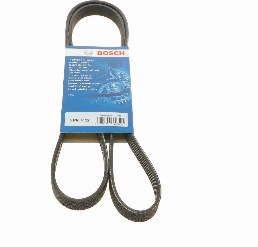 BOSCH 1 987 948 491 - V-Ribbed Belt car-mod.net