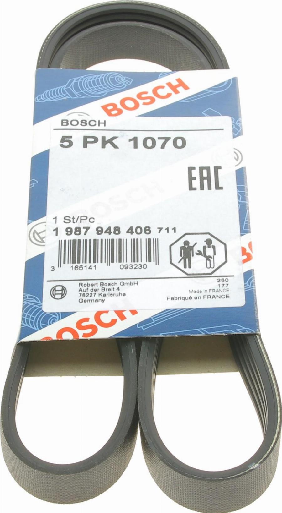 BOSCH 1 987 948 406 - V-Ribbed Belt car-mod.net