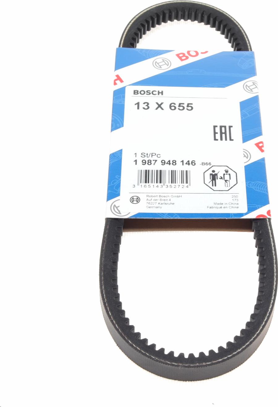 BOSCH 1 987 948 146 - Drive belt, V-Belt car-mod.net