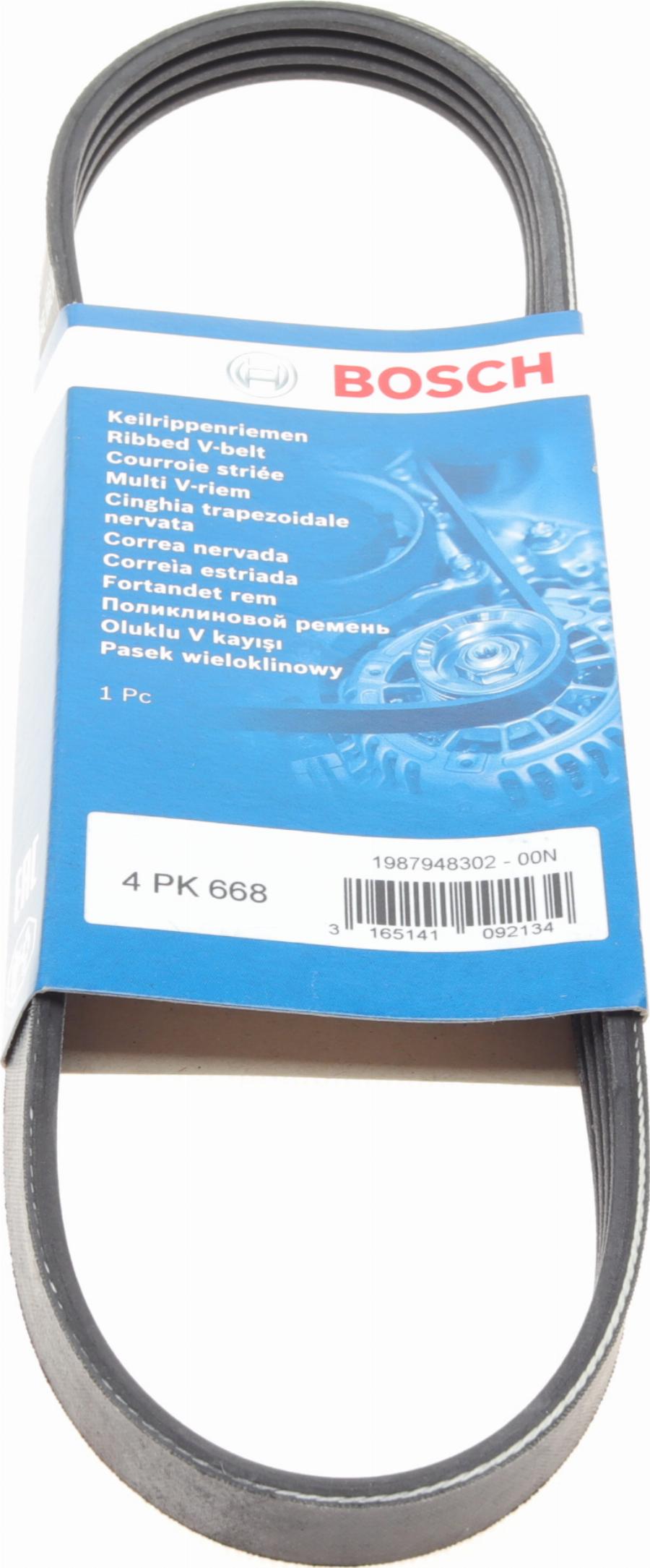 BOSCH 1 987 948 302 - V-Ribbed Belt car-mod.net