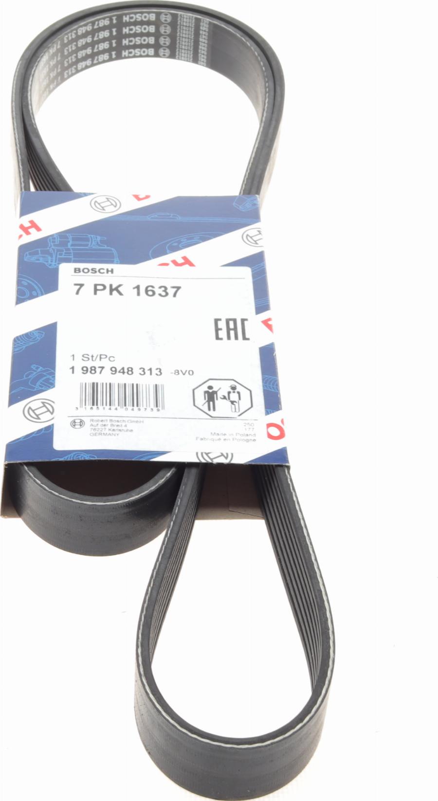 BOSCH 1 987 948 313 - V-Ribbed Belt car-mod.net