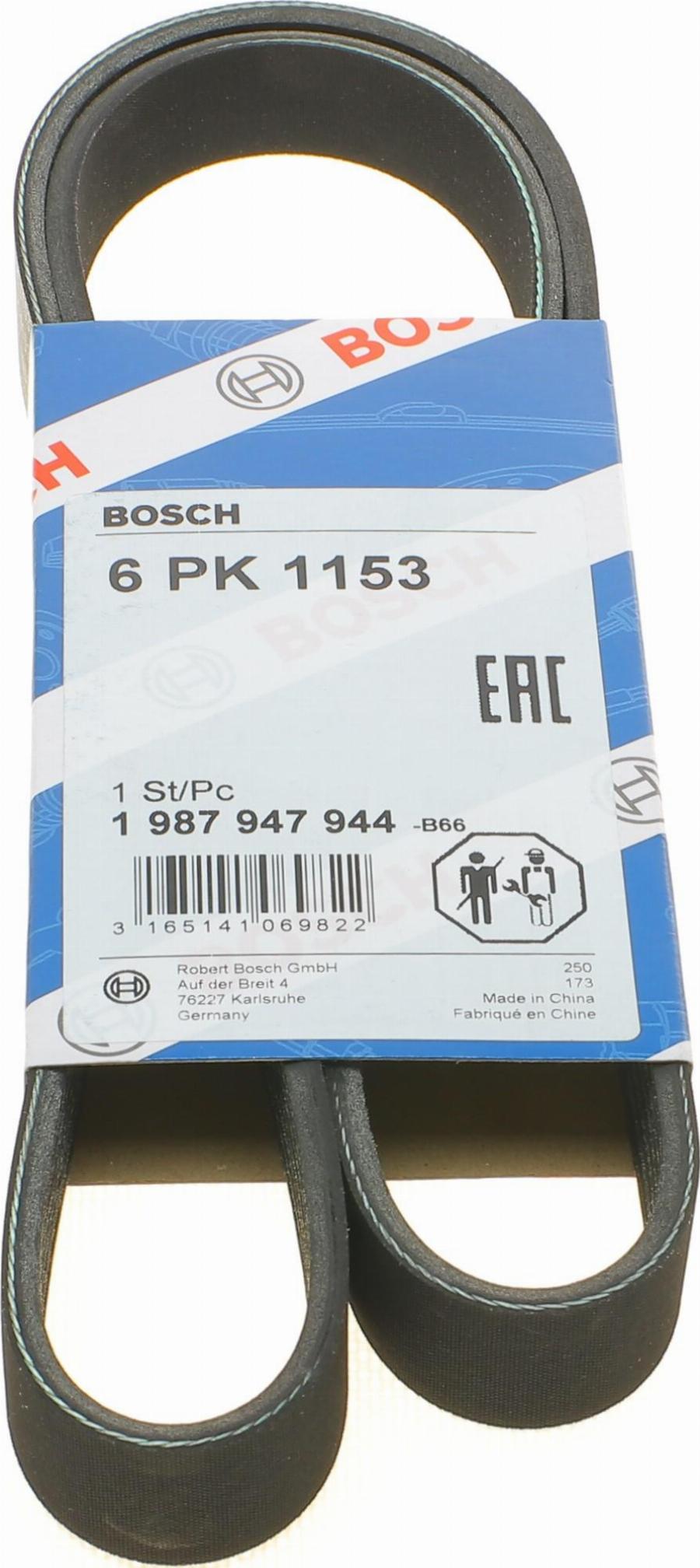 BOSCH 1 987 947 944 - V-Ribbed Belt car-mod.net