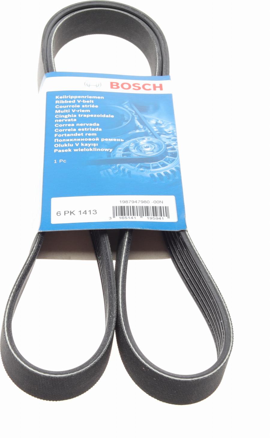 BOSCH 1 987 947 980 - V-Ribbed Belt car-mod.net