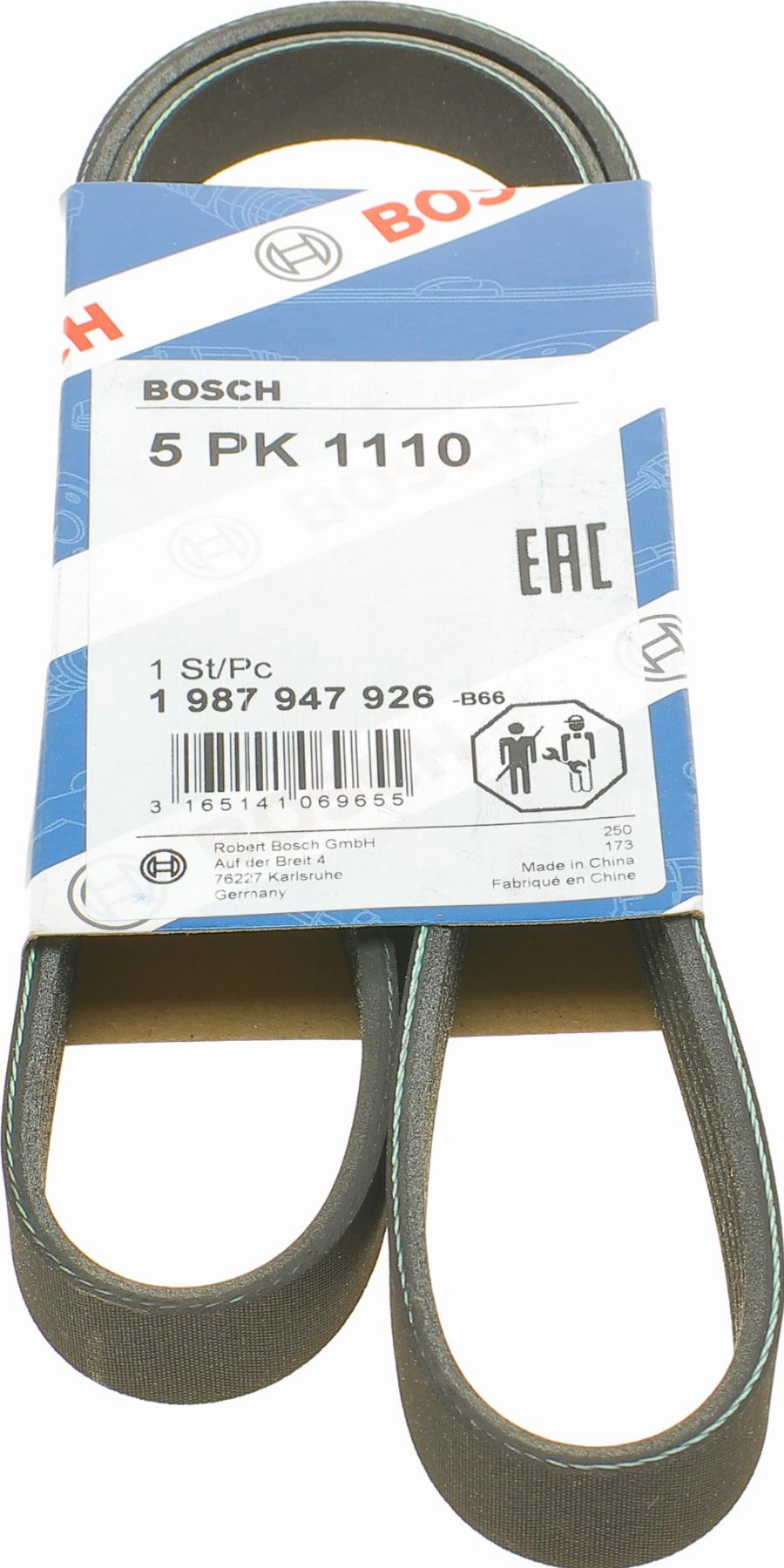 BOSCH 1 987 947 926 - V-Ribbed Belt car-mod.net