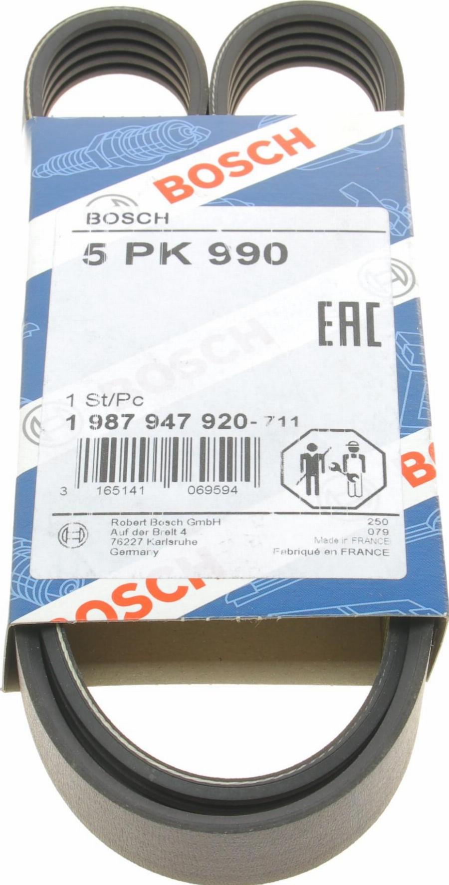 BOSCH 1 987 947 920 - V-Ribbed Belt car-mod.net