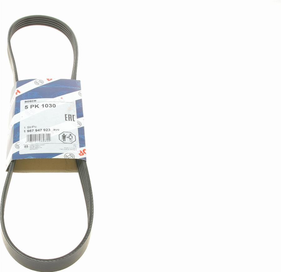 BOSCH 1 987 947 923 - V-Ribbed Belt car-mod.net