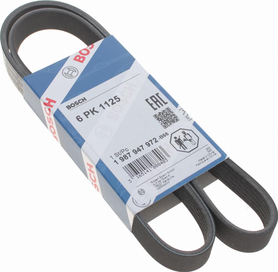BOSCH 1 987 947 972 - V-Ribbed Belt car-mod.net