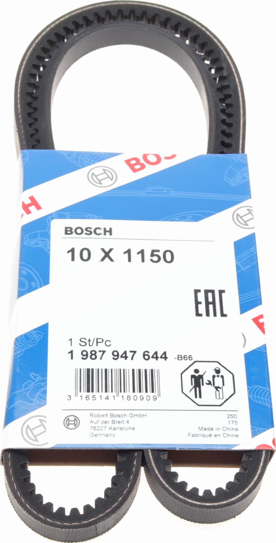 BOSCH 1987947644 - Drive belt, V-Belt car-mod.net