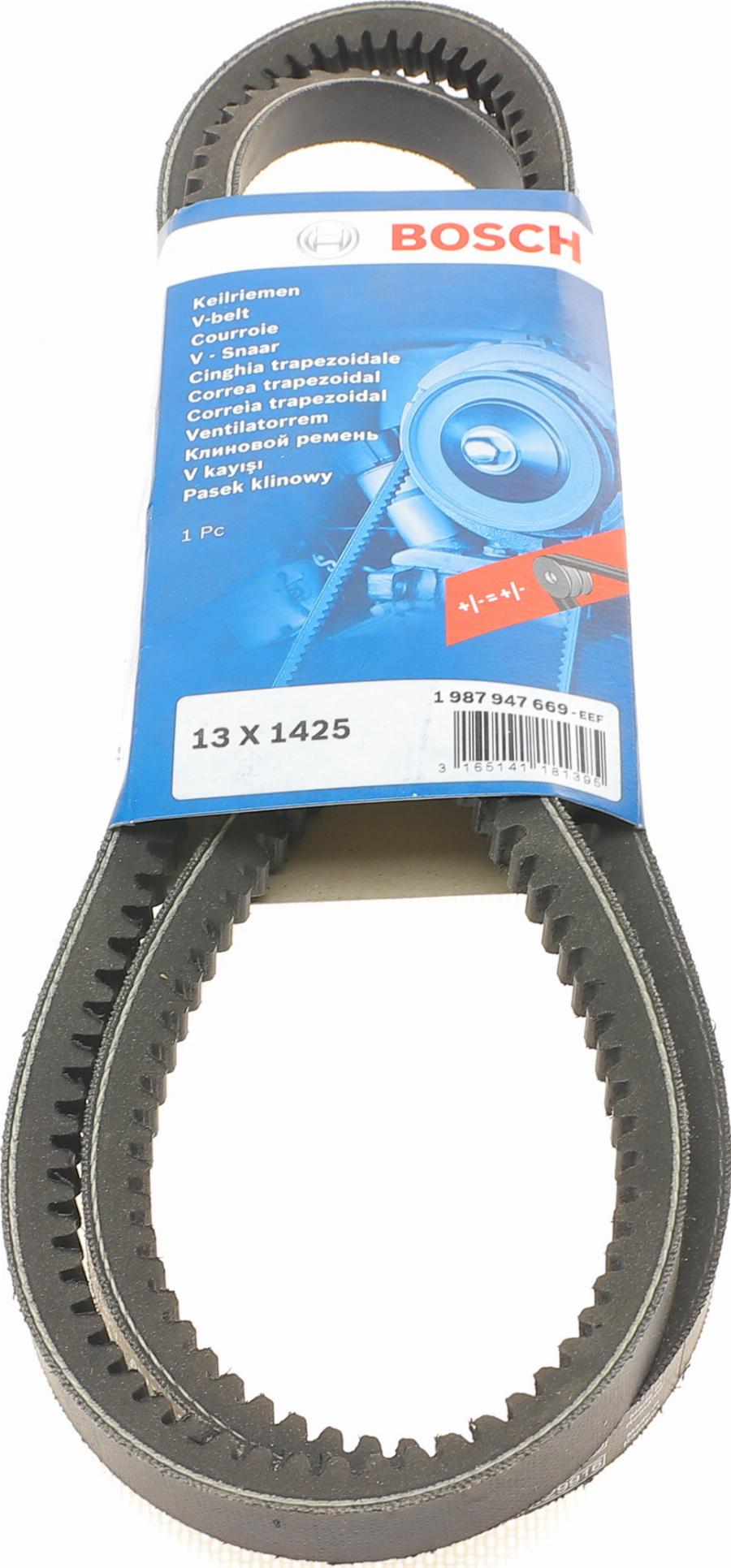 BOSCH 1 987 947 669 - Drive belt, V-Belt car-mod.net