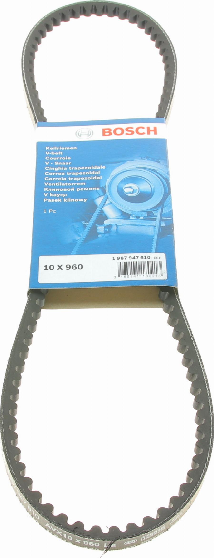 BOSCH 1 987 947 610 - Drive belt, V-Belt car-mod.net