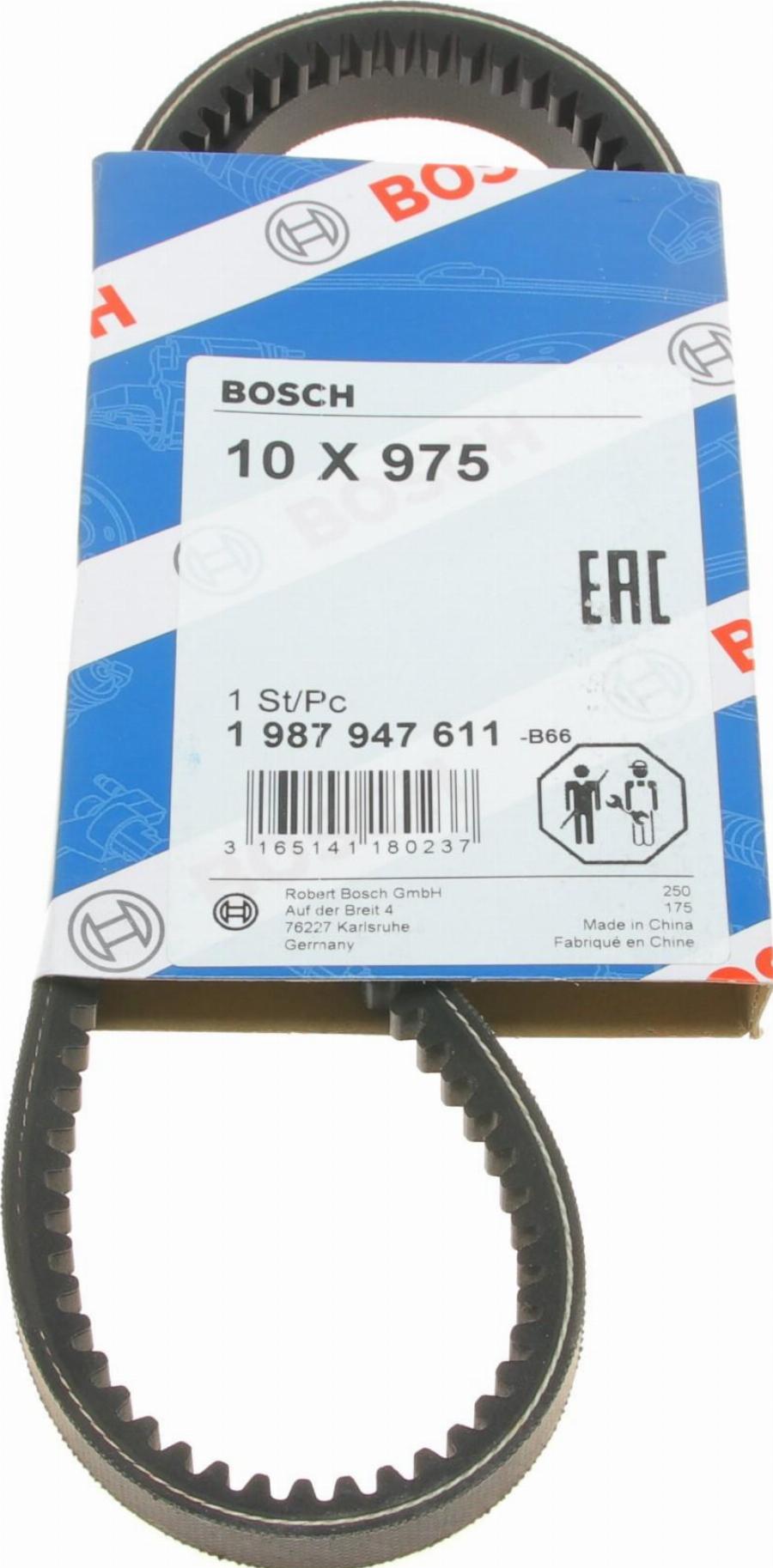 BOSCH 1987947611 - Drive belt, V-Belt car-mod.net
