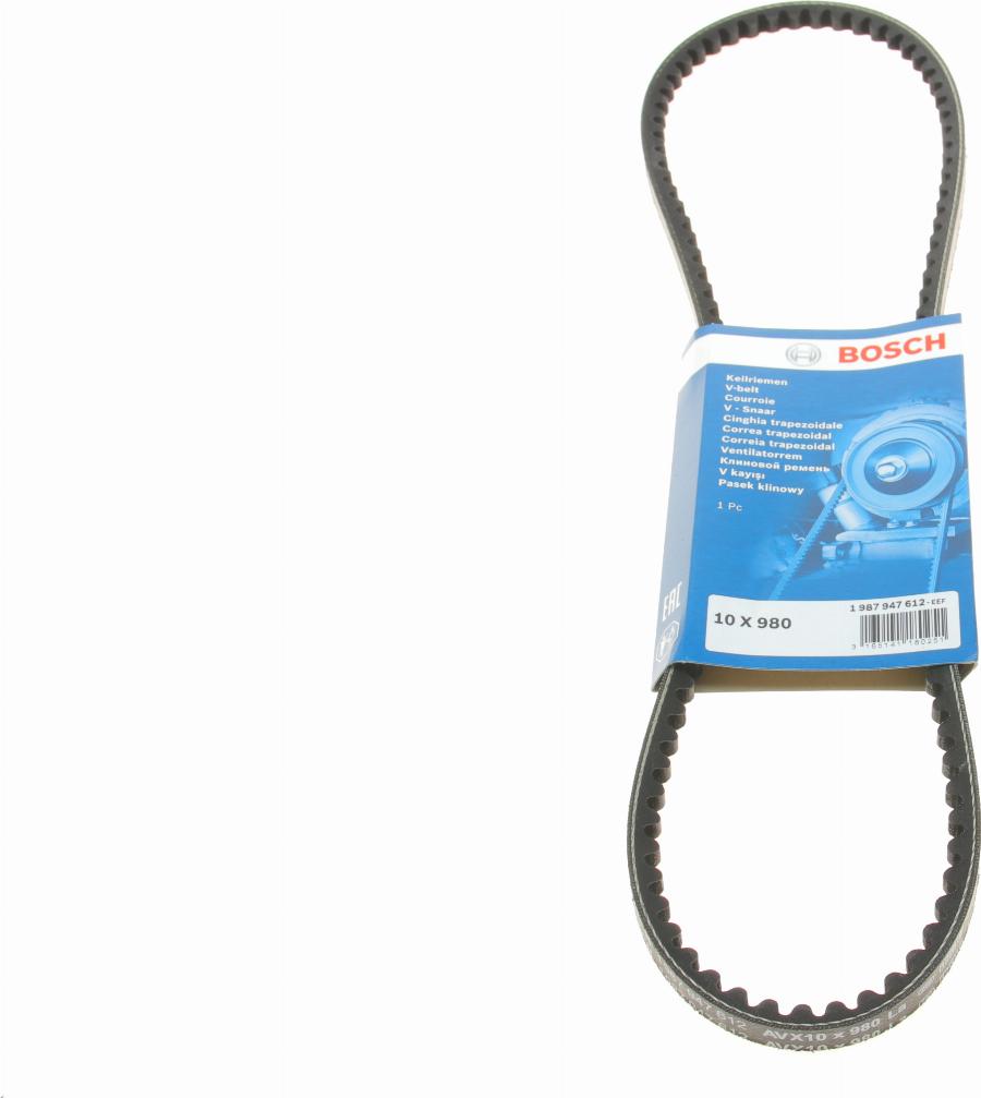 BOSCH 1 987 947 612 - Drive belt, V-Belt car-mod.net