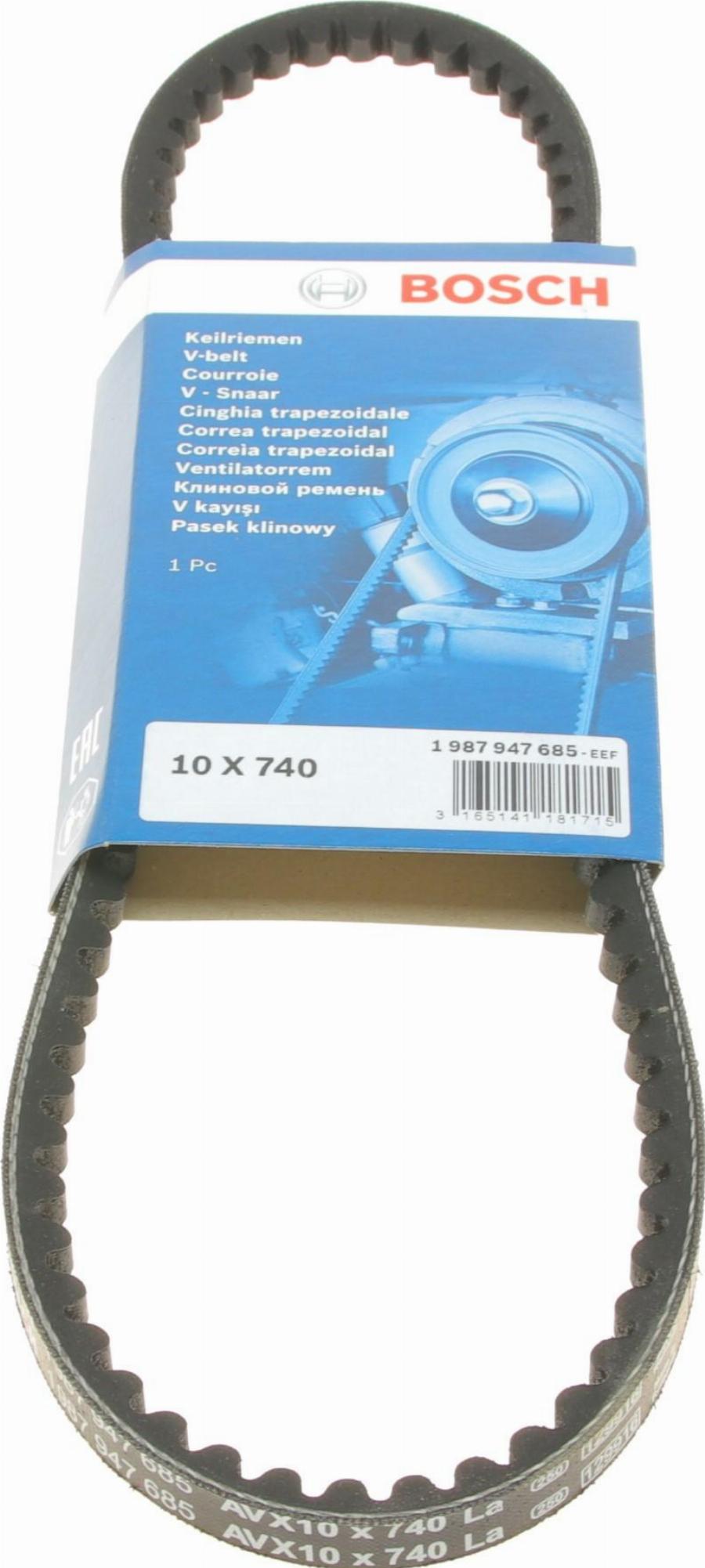 BOSCH 1 987 947 685 - Drive belt, V-Belt car-mod.net