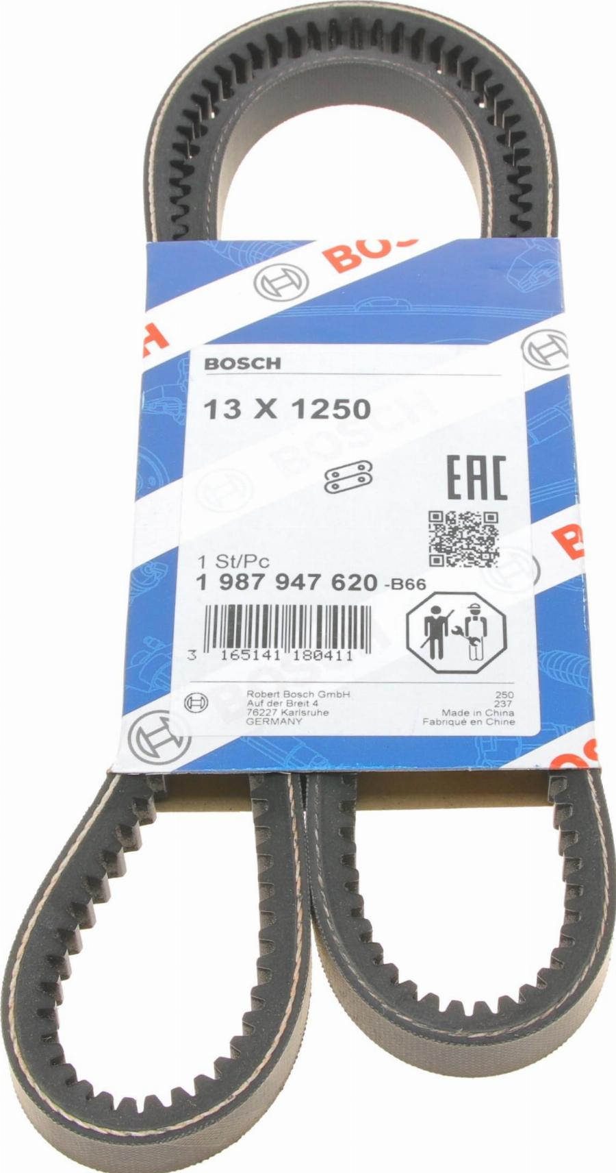 BOSCH 1 987 947 620 - Drive belt, V-Belt car-mod.net