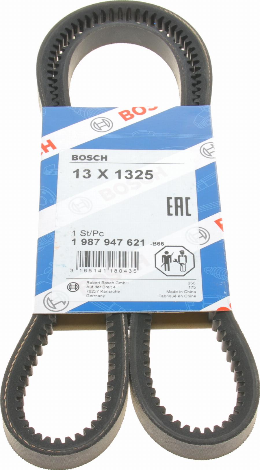 BOSCH 1 987 947 621 - Drive belt, V-Belt car-mod.net