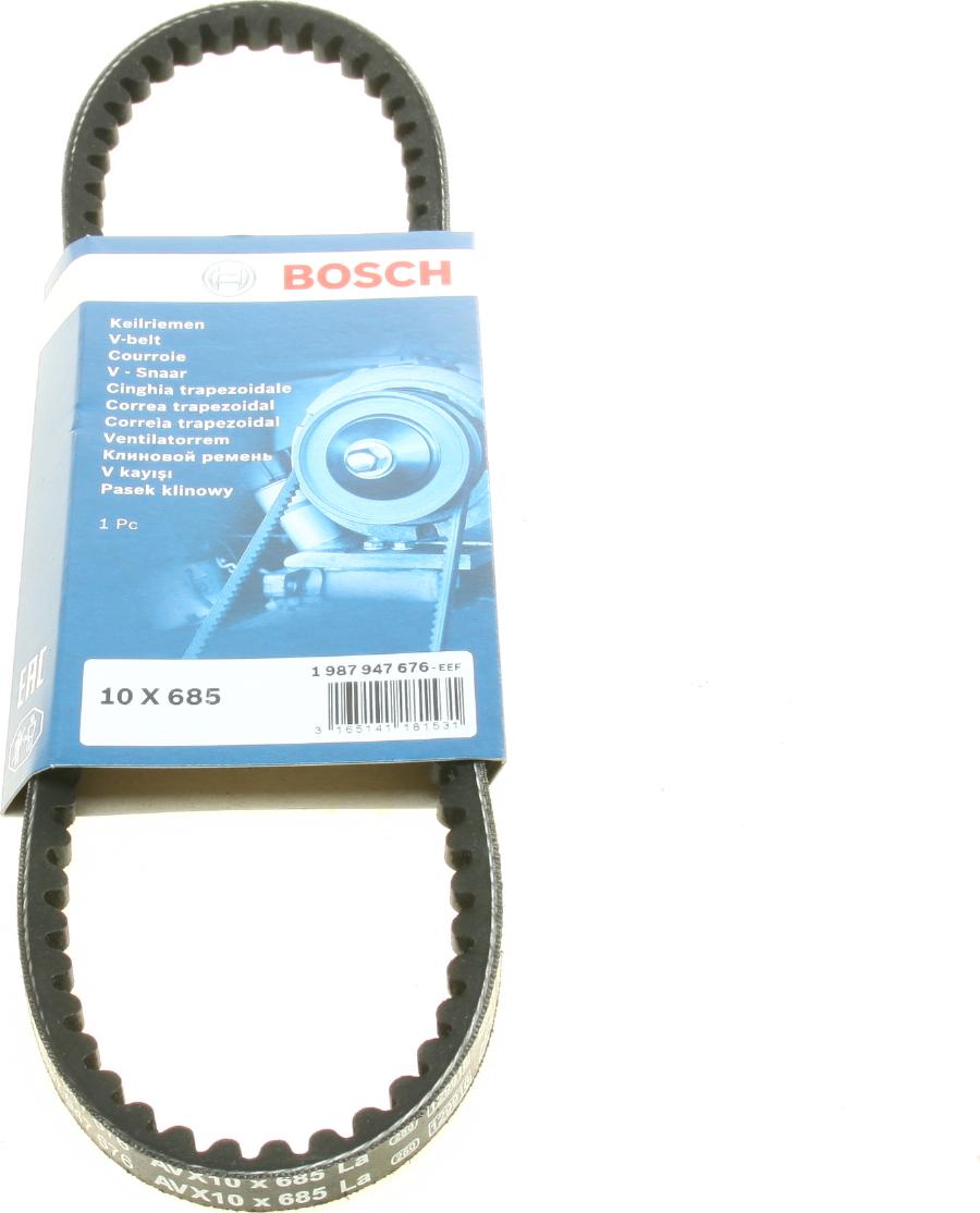 BOSCH 1 987 947 676 - Drive belt, V-Belt car-mod.net