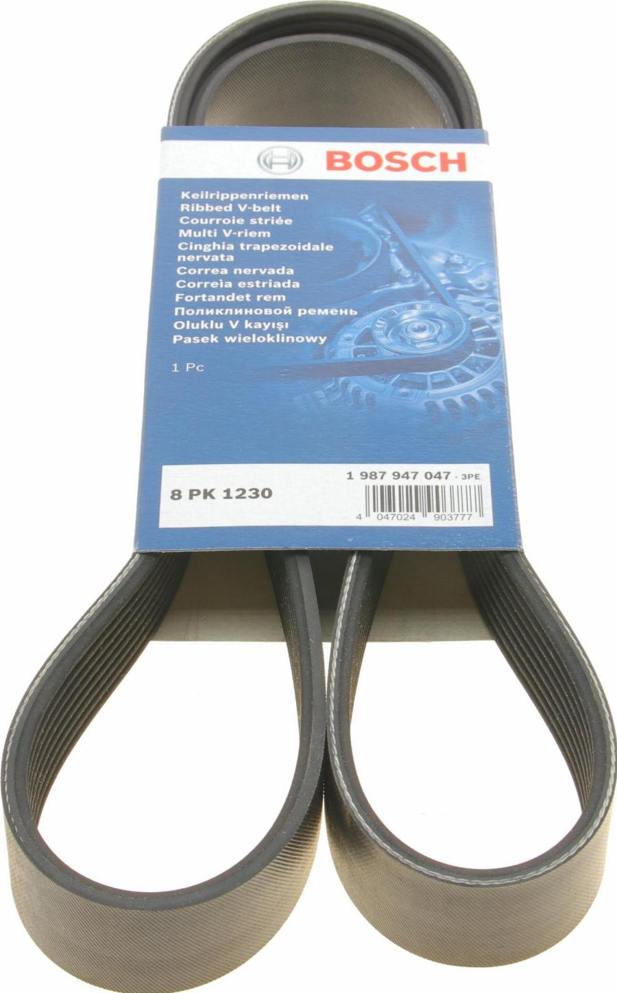 BOSCH 1 987 947 047 - V-Ribbed Belt car-mod.net