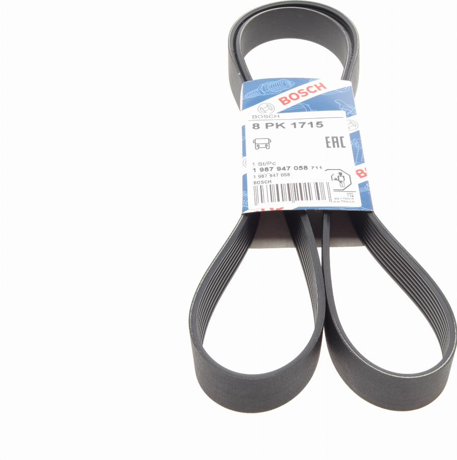 BOSCH 1 987 947 058 - V-Ribbed Belt car-mod.net
