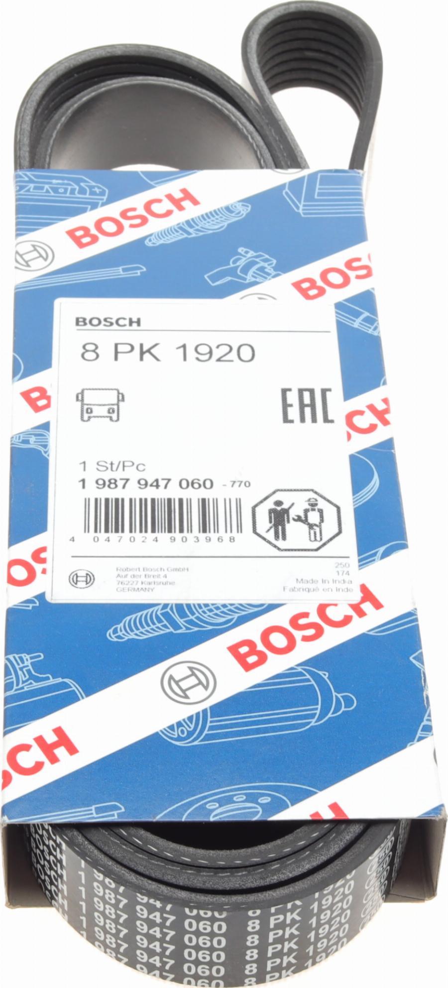 BOSCH 1 987 947 060 - V-Ribbed Belt car-mod.net