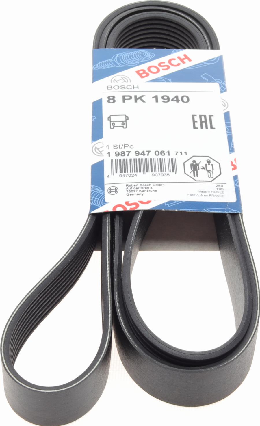 BOSCH 1 987 947 061 - V-Ribbed Belt car-mod.net