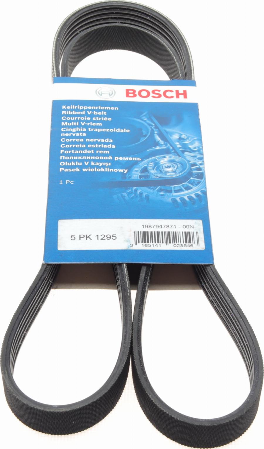 BOSCH 1 987 947 871 - V-Ribbed Belt car-mod.net