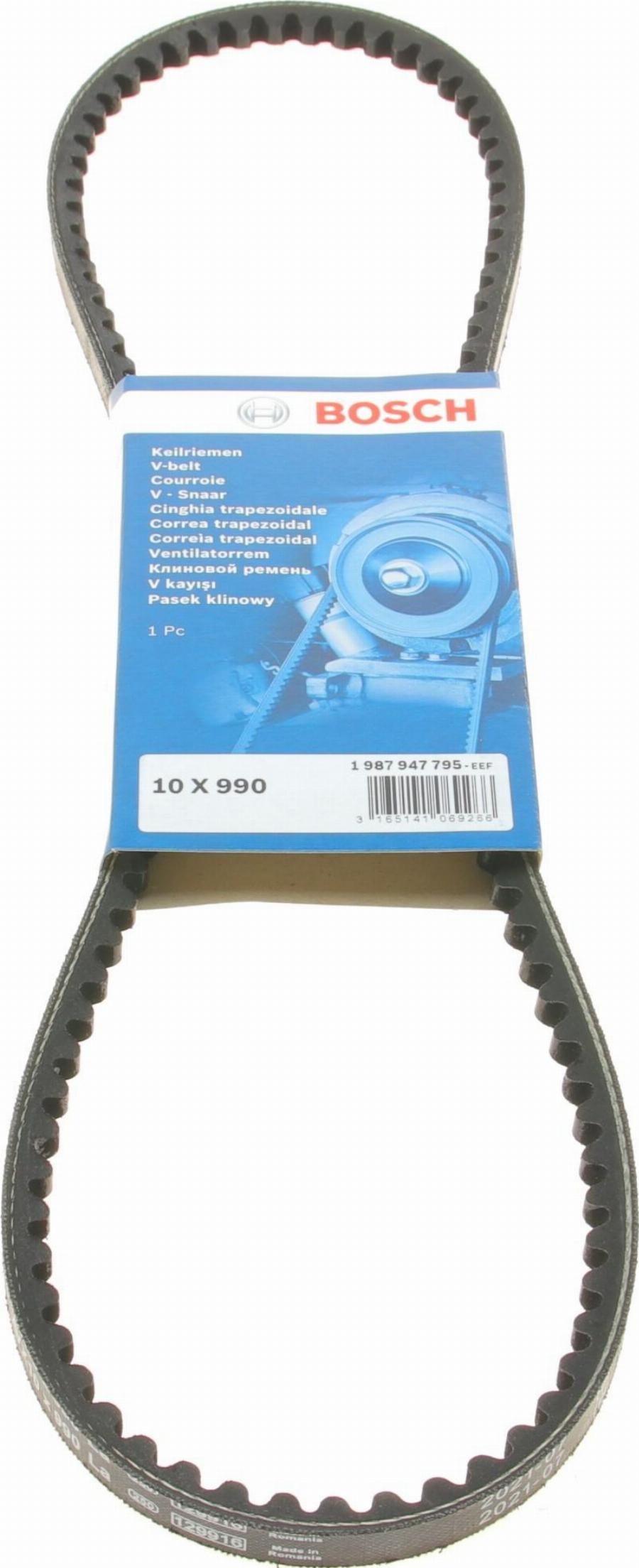 BOSCH 1 987 947 795 - Drive belt, V-Belt car-mod.net