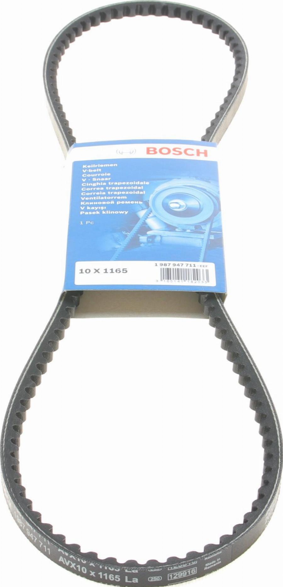 BOSCH 1 987 947 711 - Drive belt, V-Belt car-mod.net