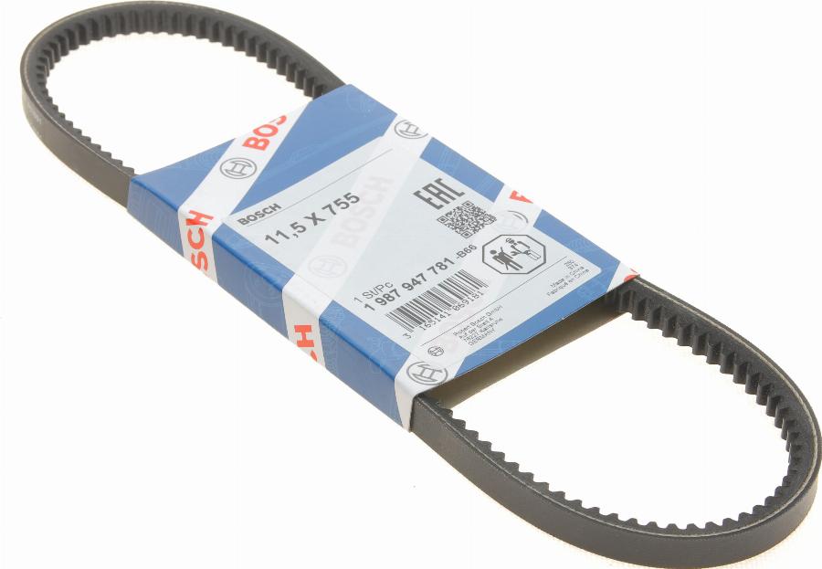 BOSCH 1 987 947 781 - Drive belt, V-Belt car-mod.net