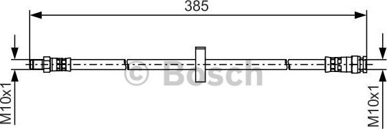BOSCH 1 987 481 531 - Brake Hose car-mod.net