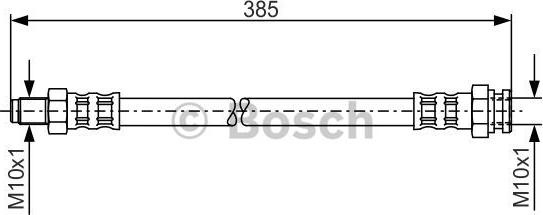 BOSCH 1 987 481 018 - Brake Hose car-mod.net