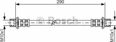 BOSCH 1 987 481 154 - Brake Hose car-mod.net