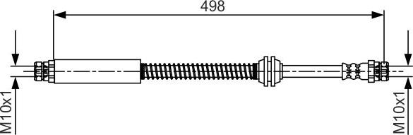 BOSCH 1 987 481 711 - Brake Hose car-mod.net