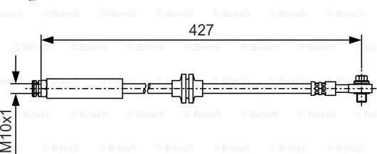 BOSCH 1 987 481 A47 - Brake Hose car-mod.net