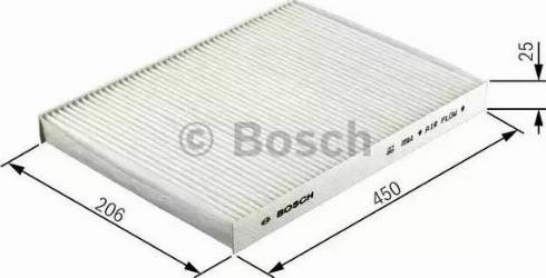 BOSCH 1 987 431 166 - Filter, interior air car-mod.net