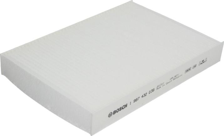 BOSCH 1 987 432 039 - Filter, interior air car-mod.net