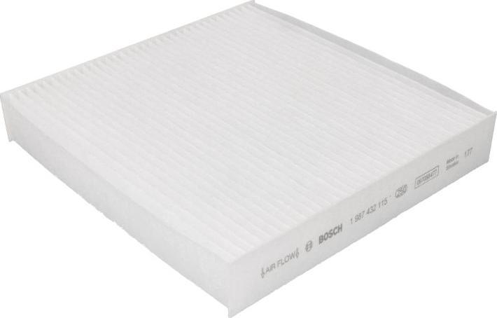 BOSCH 1 987 432 115 - Filter, interior air car-mod.net
