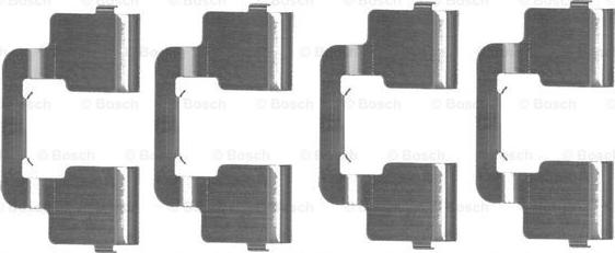 BOSCH 1 987 474 458 - Accessory Kit for disc brake Pads car-mod.net