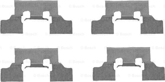 BOSCH 1 987 474 412 - Accessory Kit for disc brake Pads car-mod.net
