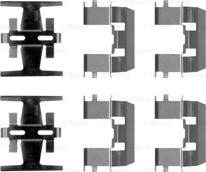 BOSCH 1 987 474 620 - Accessory Kit for disc brake Pads car-mod.net
