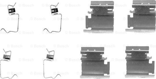 BOSCH 1 987 474 311 - Accessory Kit for disc brake Pads car-mod.net