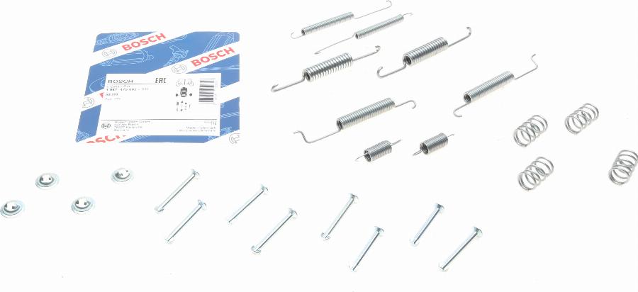 BOSCH 1 987 475 002 - Accessory Kit, brake shoes car-mod.net