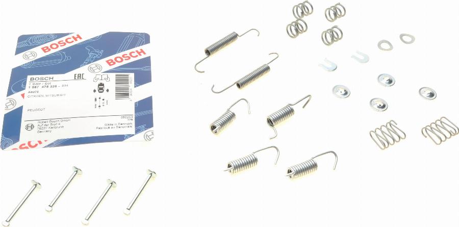 BOSCH 1 987 475 326 - Accessory Kit, parking brake shoes car-mod.net