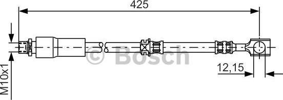 BOSCH 1 987 476 386 - Brake Hose car-mod.net