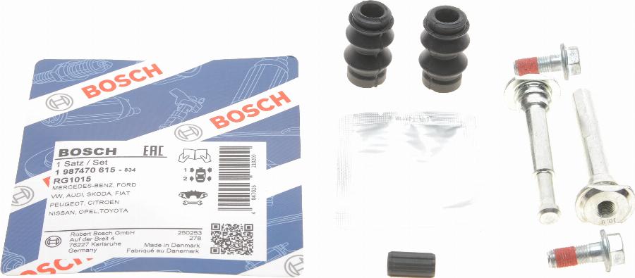 BOSCH 1 987 470 615 - Guide Sleeve Kit, brake caliper car-mod.net