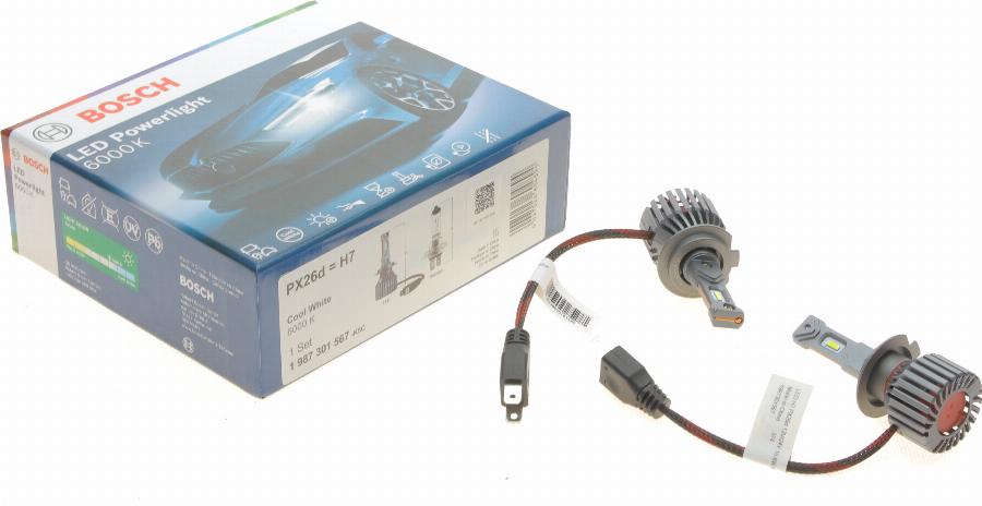 BOSCH 1 987 301 567 - Bulb, spotlight car-mod.net